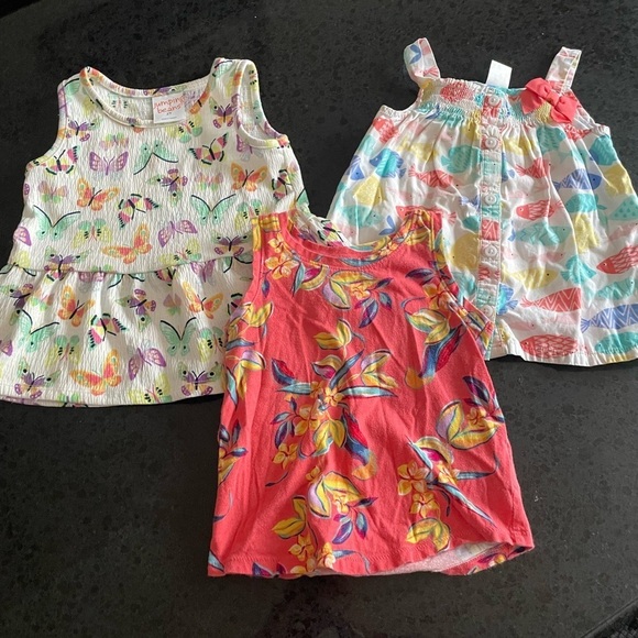 Toddler Girl Summer Tank Tops Vibrant and Stylish - Picture 1 of 6